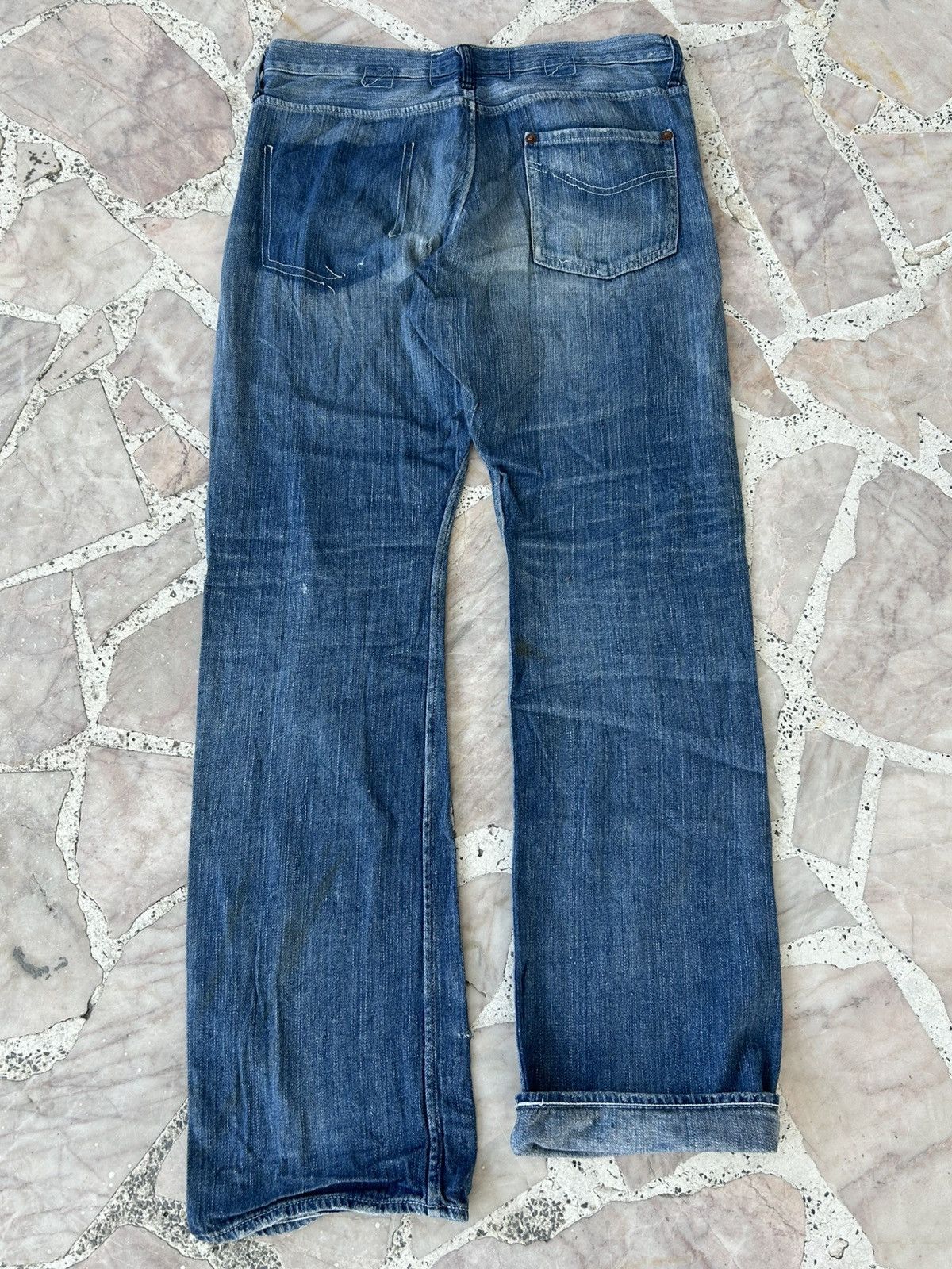 Japanese Brand Canton Sanforized Selvedge Denim Japan Size US 28 / EU 44 - 2 Thumbnail