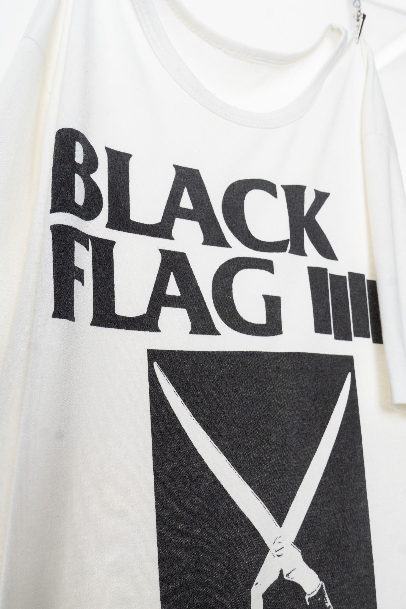 Vintage VINTAGE 1980s BLACK FLAG EVERYTHING WENT BLACK PUNK T-SHIRT Size US M / EU 48-50 / 2 - 6 Thumbnail