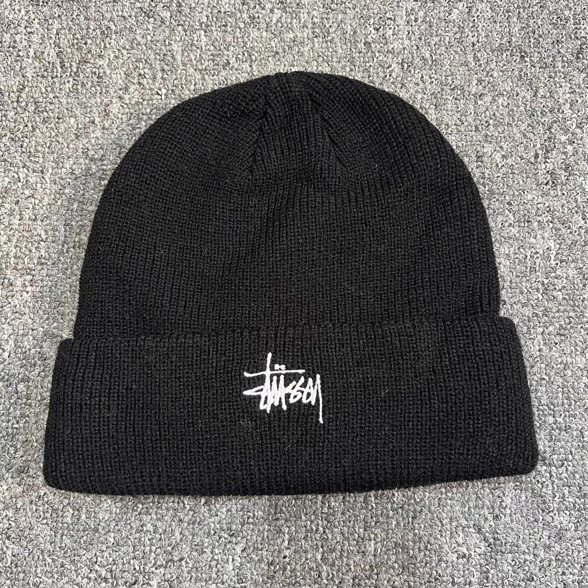 Stussy Stussy Classic Solid Color Embroidered Logo Knit Beanie Q7 Size ONE SIZE - 4 Thumbnail