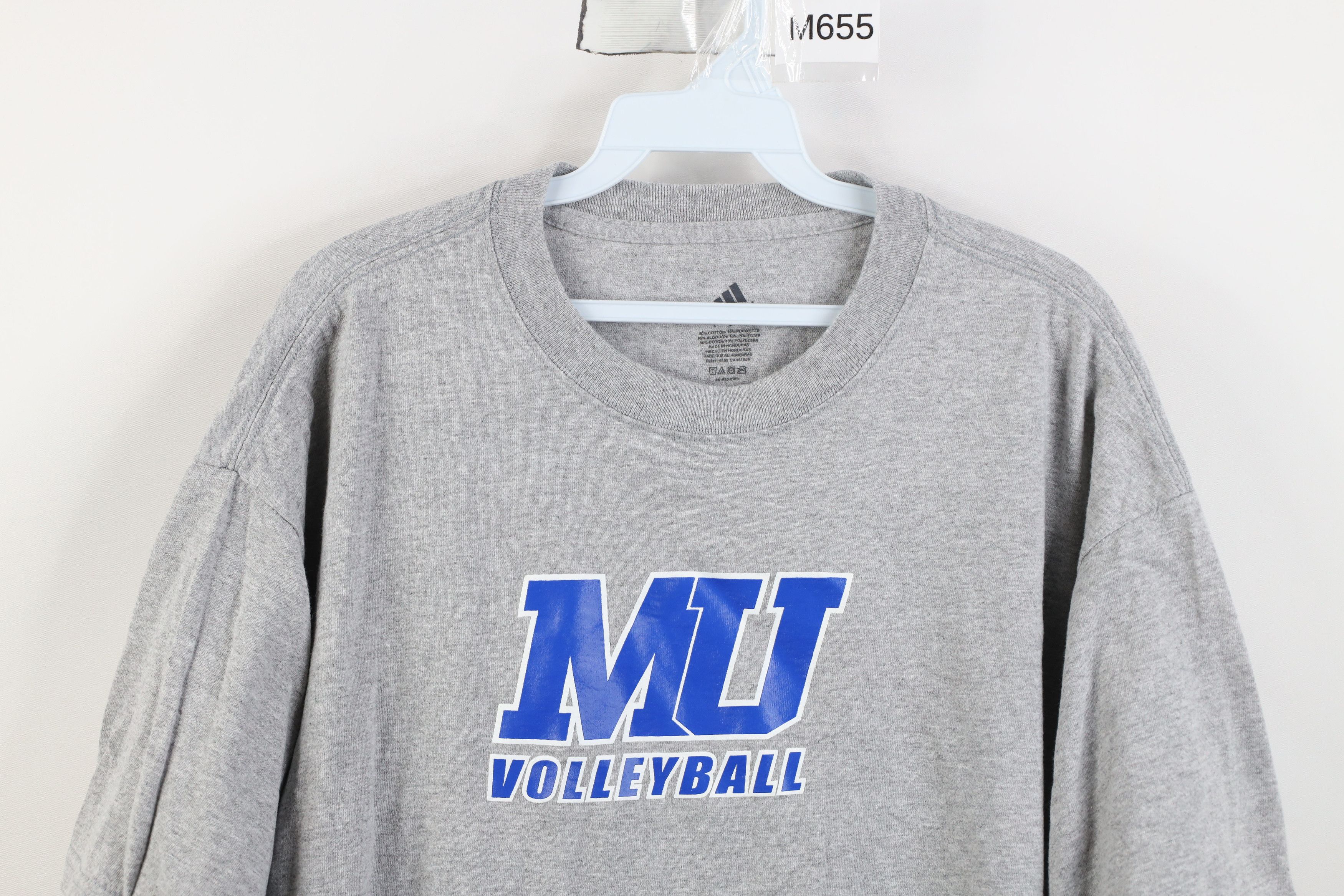 Adidas Vintage Y2K Adidas Madonna University Volleyball T-Shirt Size US L / EU 52-54 / 3 - 2 Thumbnail