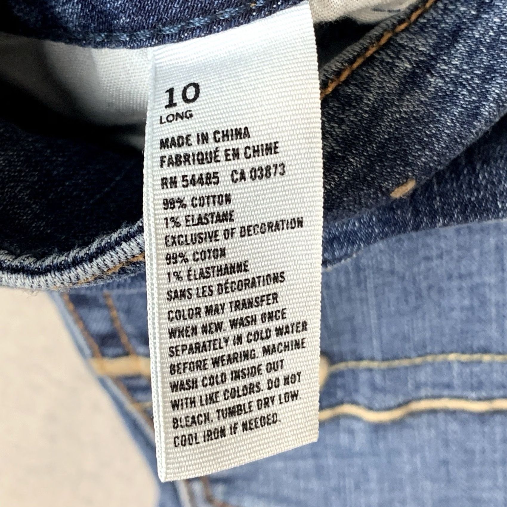 Vintage VINTAGE American Eagle Jeans Womens 10 Long Blue Artist Flare 90s Bohemian Hipster Retro Y2K Festival College City School Jeans Womens Size 32" / US 10 / IT 46 - 5 Thumbnail