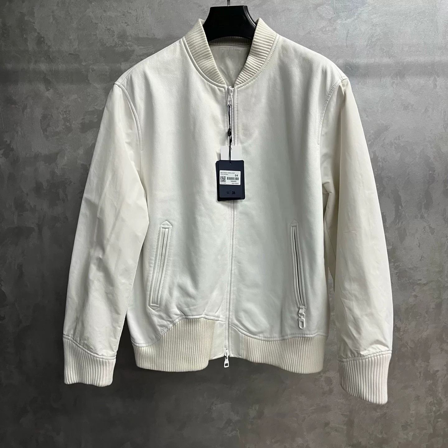Louis Vuitton Louis Vuitton Leather Printed White Light Jacket m Men Size US M / EU 48-50 / 2 - 1 Thumbnail