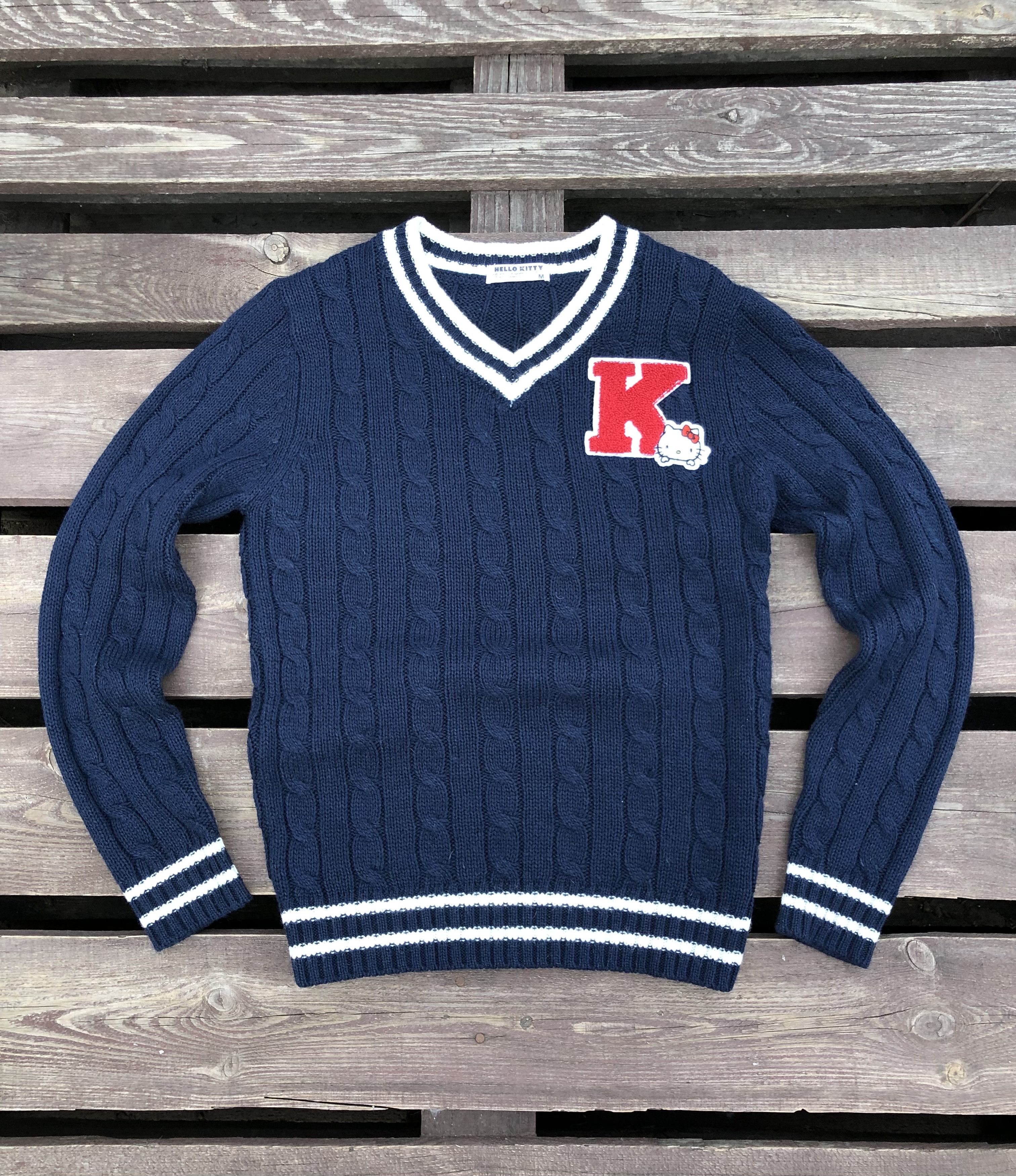 Anime Vintage Hello Kitty Y2K Style Sanrio Sweater Size M / US 6-8 / IT 42-44 - 1 Thumbnail