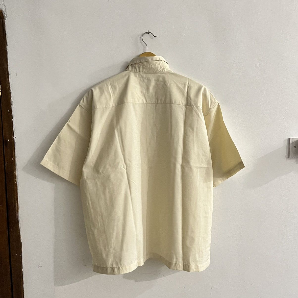 Issey Miyake Back Number - Basic Short Sleeve Shirt Size US M / EU 48-50 / 2 - 6 Thumbnail