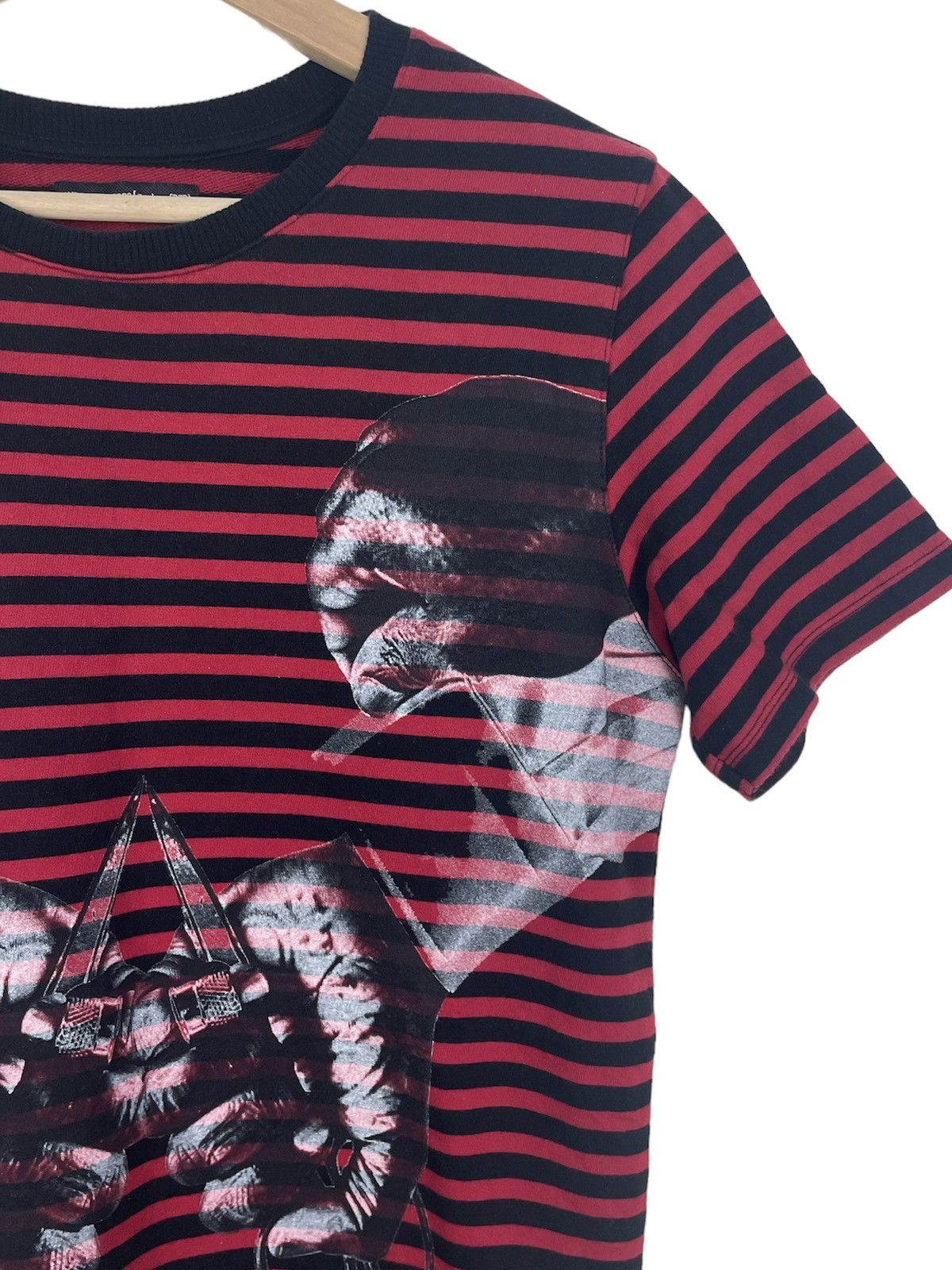 Art Comes First × Designer Avec Ces Freres x Art Comes First | Striped Punk Tee S Size US S / EU 44-46 / 1 - 8 Thumbnail