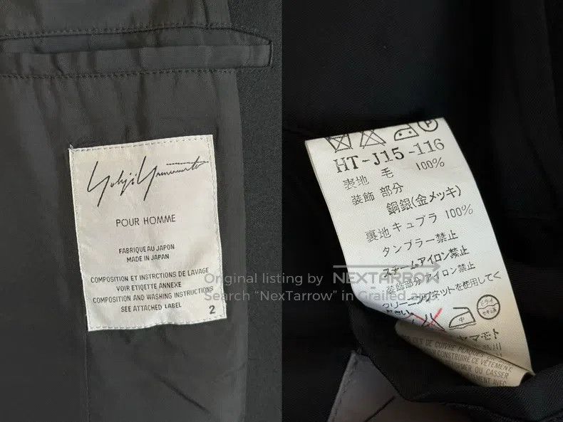 Yohji Yamamoto Yohji Yamamoto Handmade Gold Beaded Jacket Size US M / EU 48-50 / 2 - 8 Thumbnail