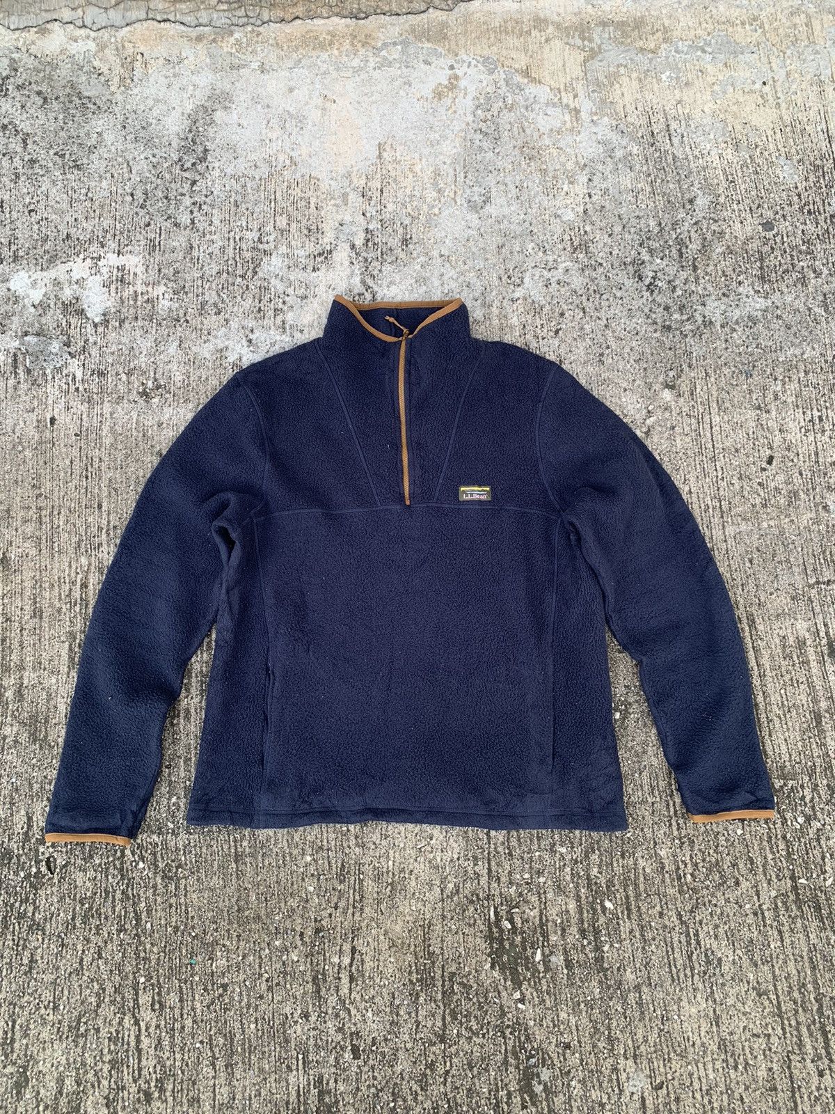 L.L. Bean × Vintage Vintage 90s L.L Bean half zipper fleece jacket Size US M / EU 48-50 / 2 - 1 Thumbnail