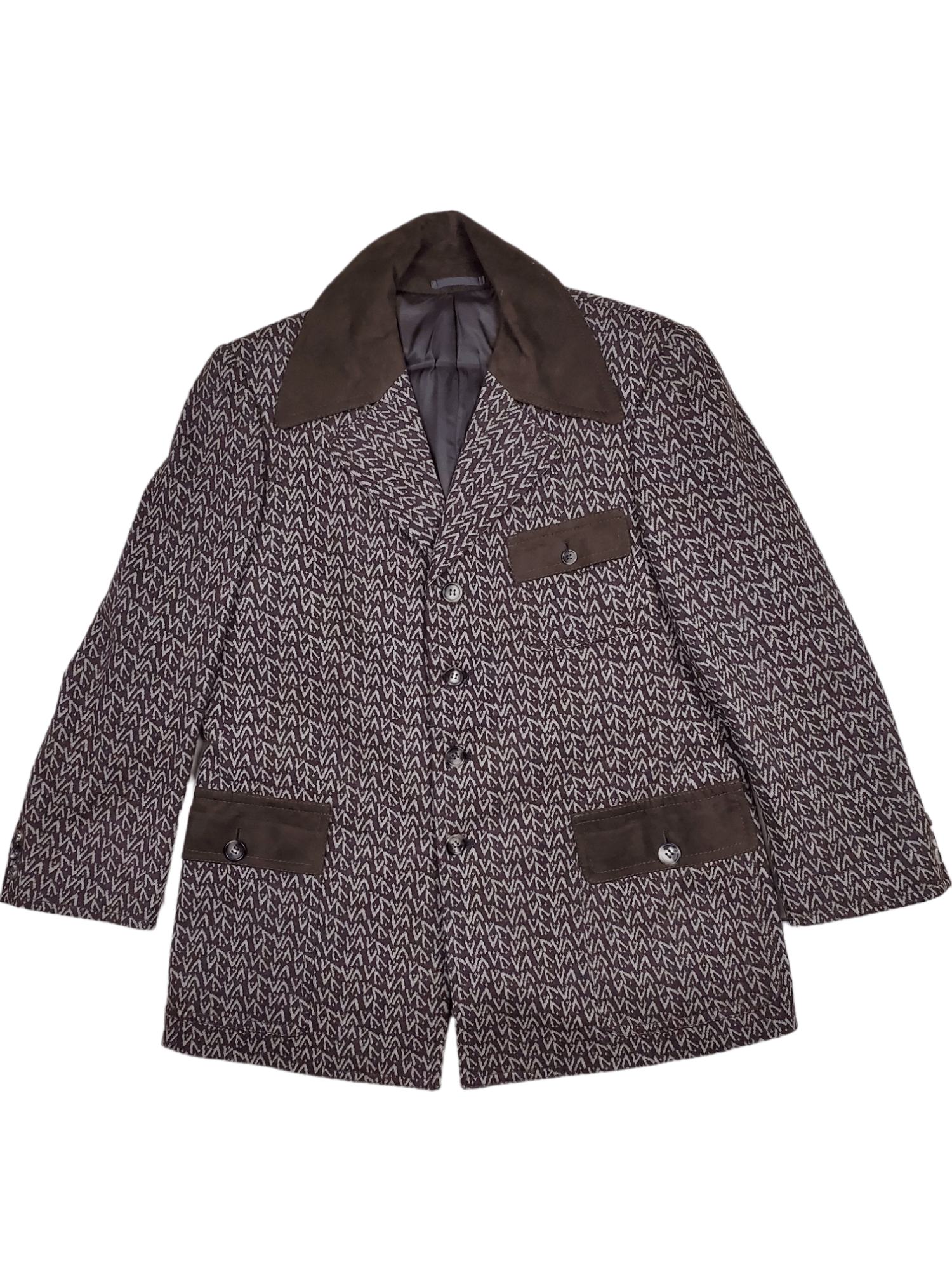 Japanese Brand × Vintage Vintage Wool Jacket Dolza Size 42L - 1 Thumbnail
