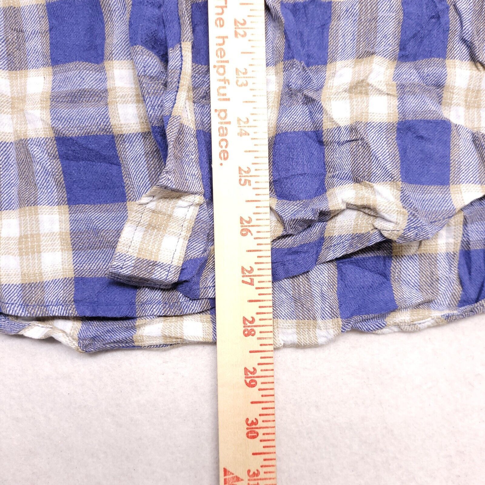 John Ashford John Ashford Tartan Flannel Shirt Mens Size Large Blue Green Size US L / EU 52-54 / 3 - 8 Thumbnail