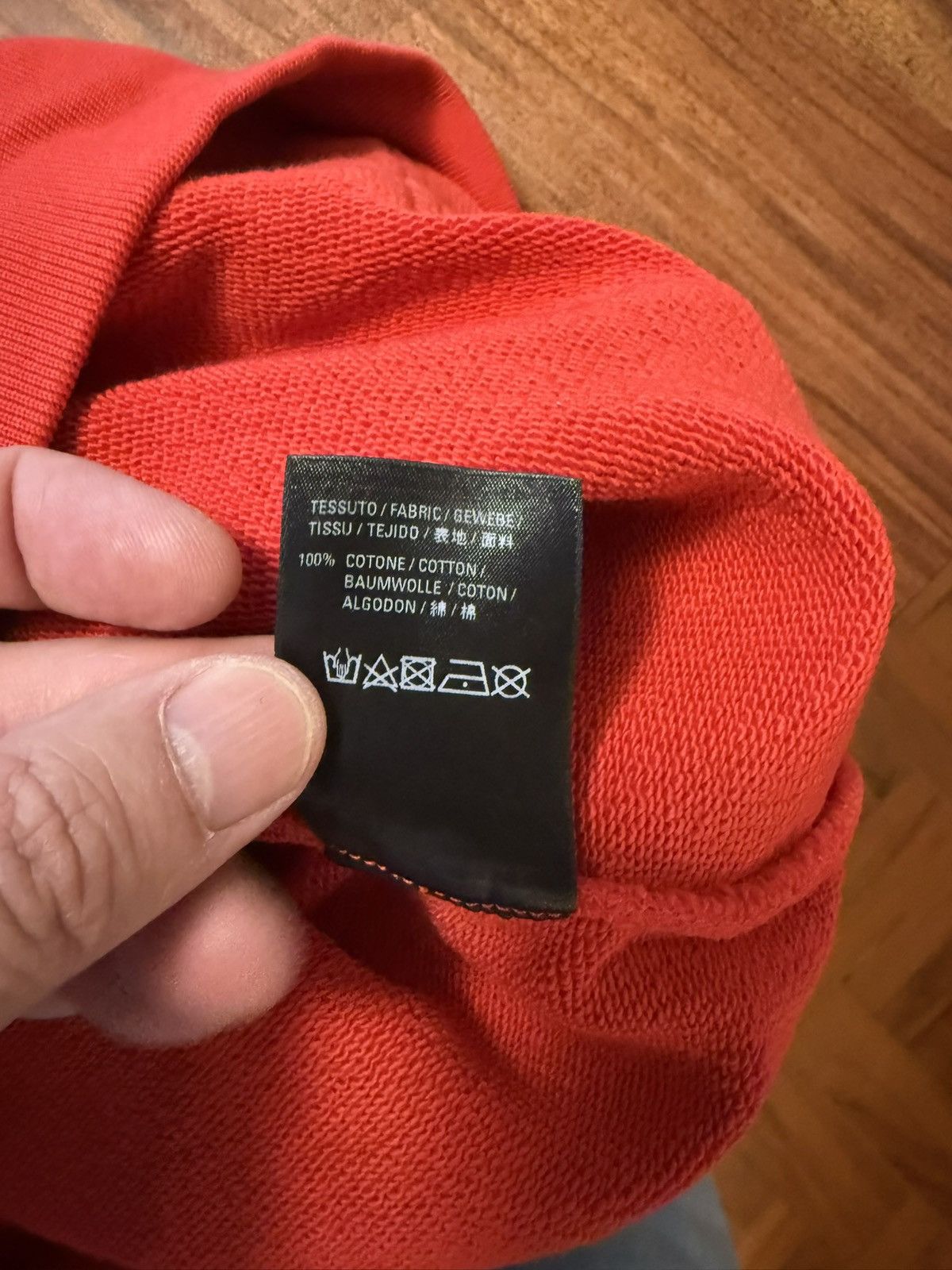 Balenciaga Balenciaga hoodie in red Size US M / EU 48-50 / 2 - 4 Thumbnail