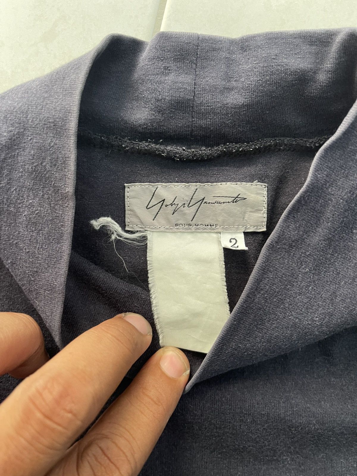 Yohji Yamamoto VINTAGE YOHJI YAMAMOTO POUR HOMME PLAIN VERY RARE Size US M / EU 48-50 / 2 - 3 Thumbnail