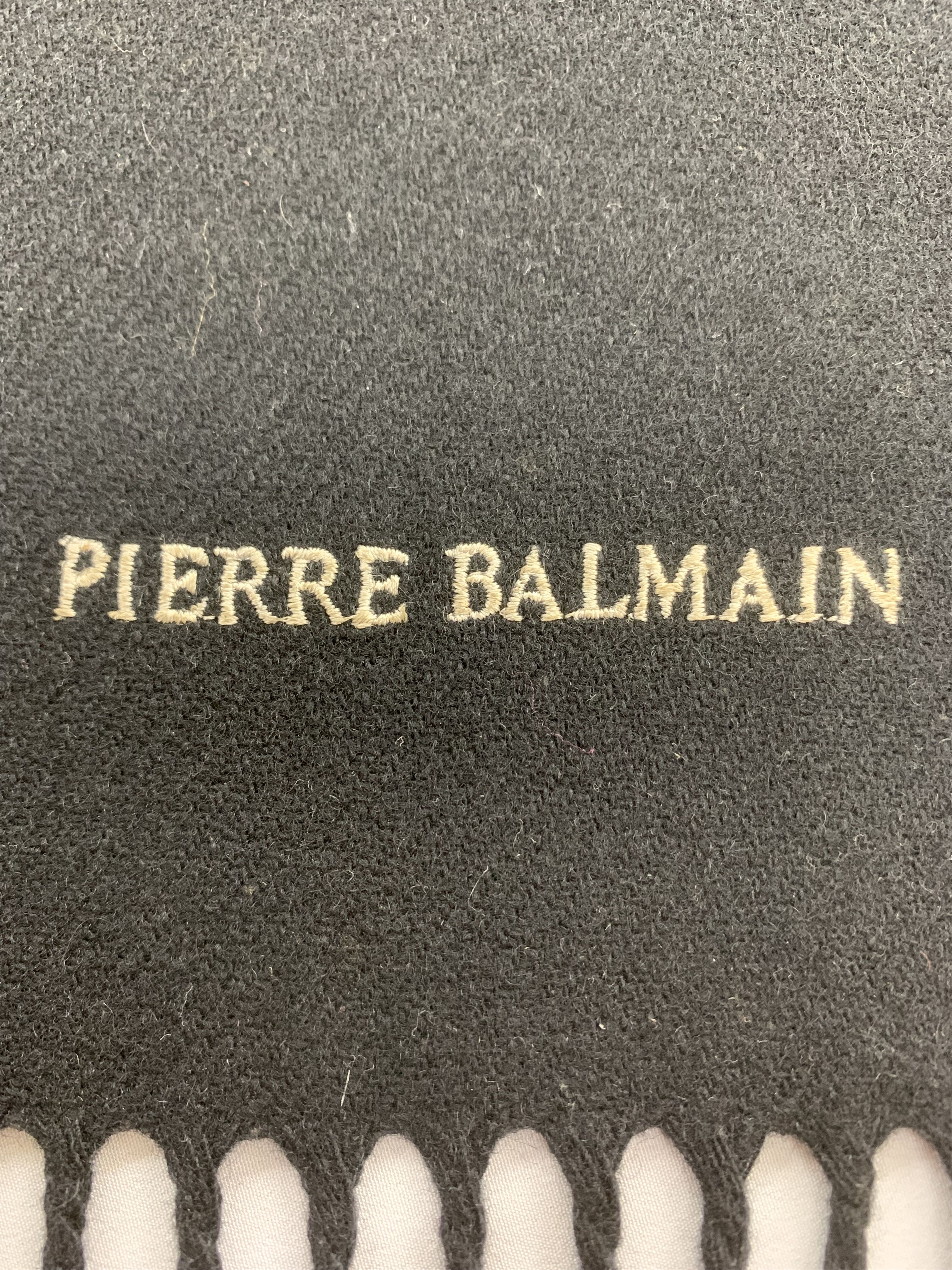 Pierre Balmain Pierre Balmain Scarf Wool Muffler Neck Wrap BL2116 Size ONE SIZE - 4 Thumbnail