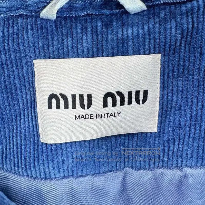 Miu Miu Miu Miu Blue Women's Jacket . Size M / US 6-8 / IT 42-44 - 4 Thumbnail