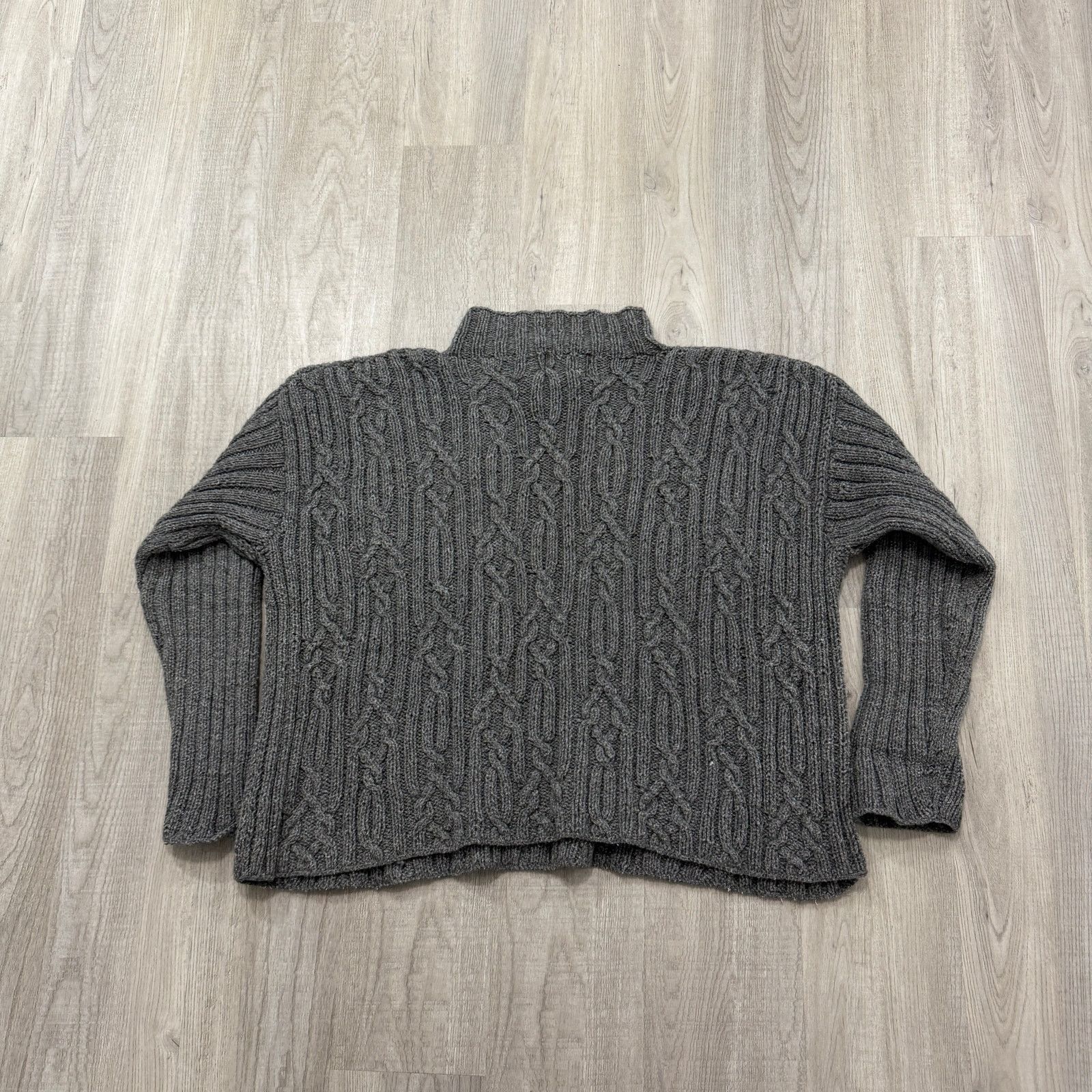 Vintage Vintage Rey Wear Chunky Knit Sweater Women M/L Hand Knit Size L / US 10 / IT 46 - 6 Thumbnail