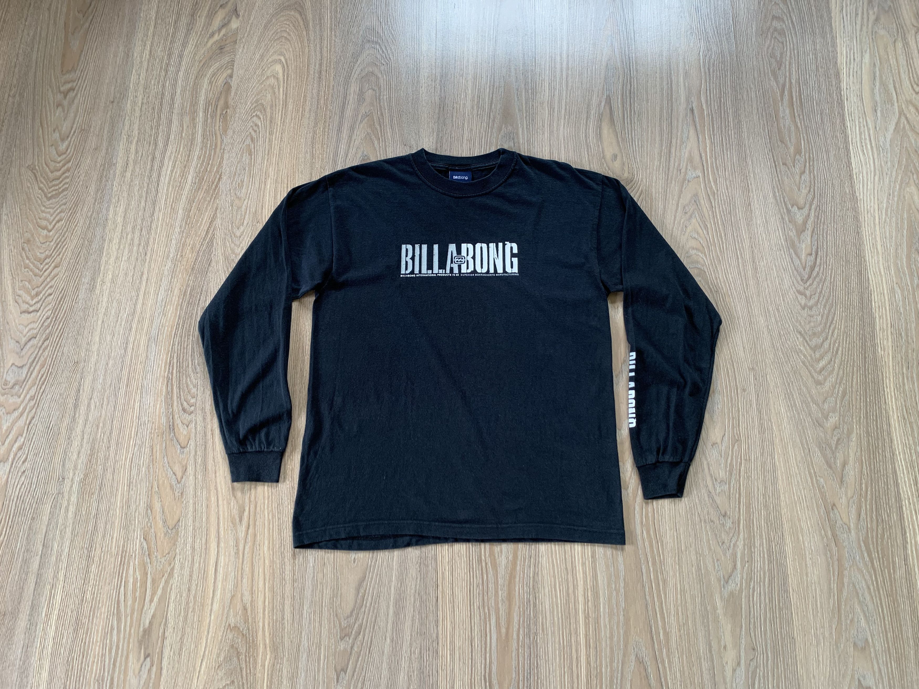 Billabong × Vintage Billabong Center Logo Cotton Sweatshirt Size US M / EU 48-50 / 2 - 1 Thumbnail