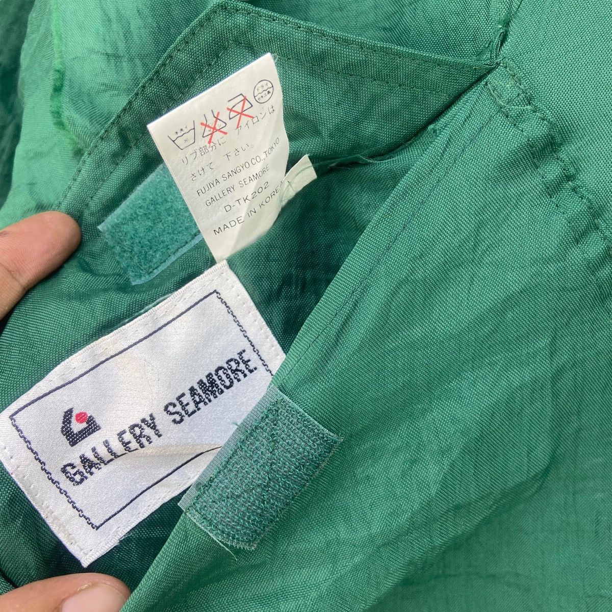 Vtg 90s Gallery Seamore Issey Miyake Inspired Bomber Style