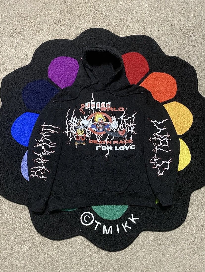 999 Club × Sukamii 999 Club x Sukamii x Juice WRLD Death Race for Love Hoodie Size US L / EU 52-54 / 3 - 1 Thumbnail
