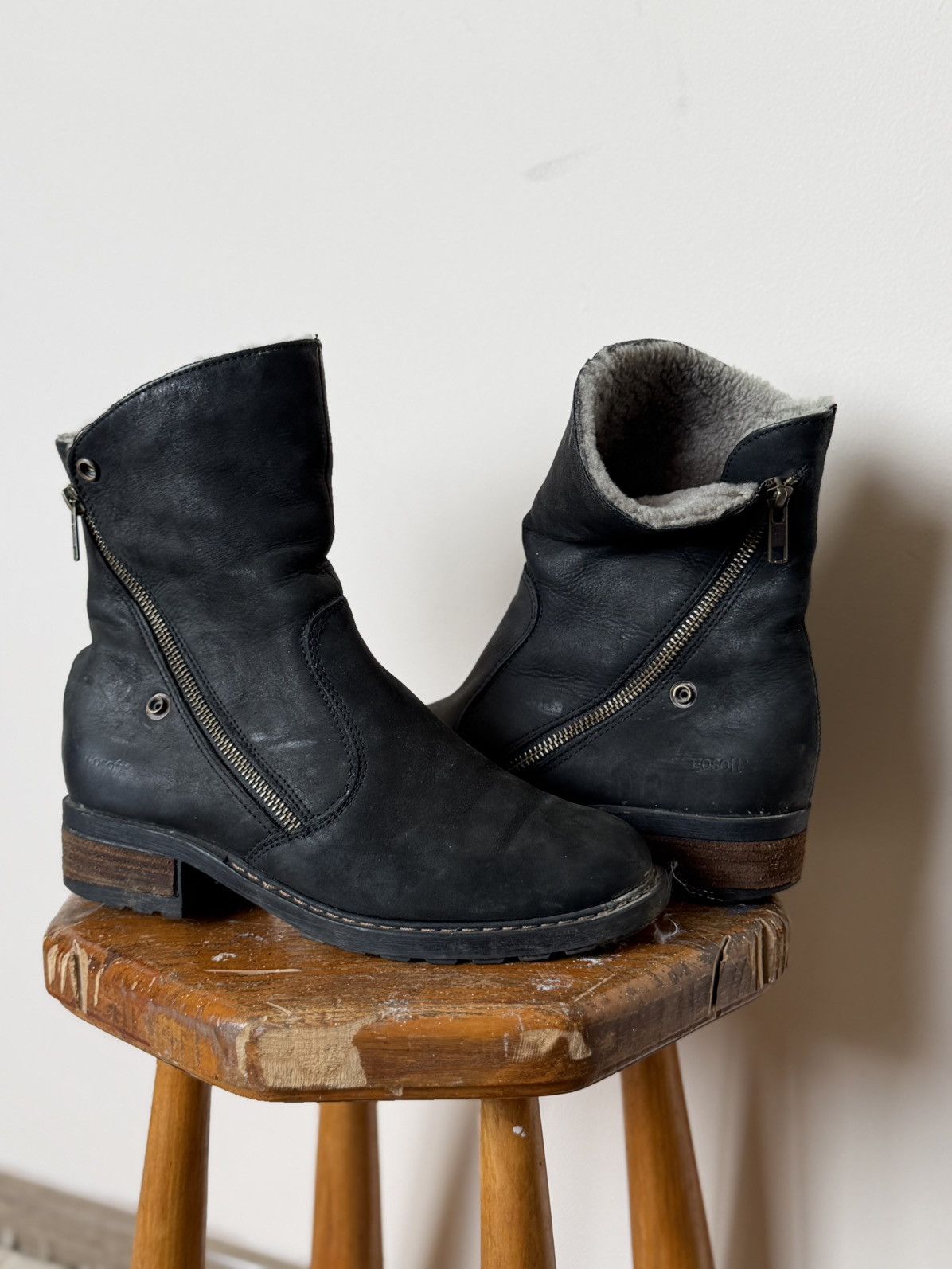 Guidi Gothic opium platform boots new Rock style avant garde Size US 6 / IT 36 - 3 Thumbnail
