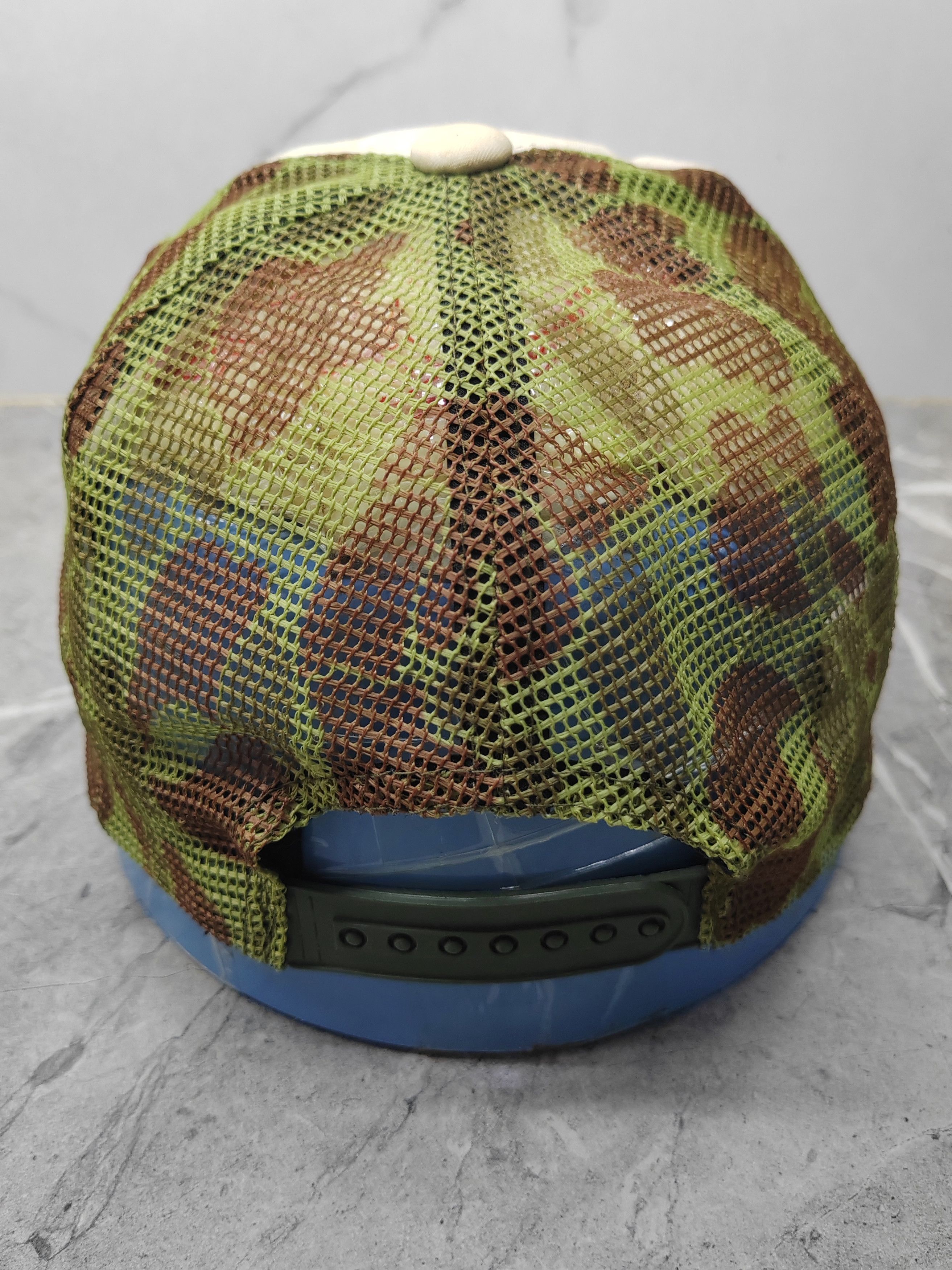 Japanese Brand Vintage Sexy Army Camo Distressed Style Cap Hat Size ONE SIZE - 5 Thumbnail