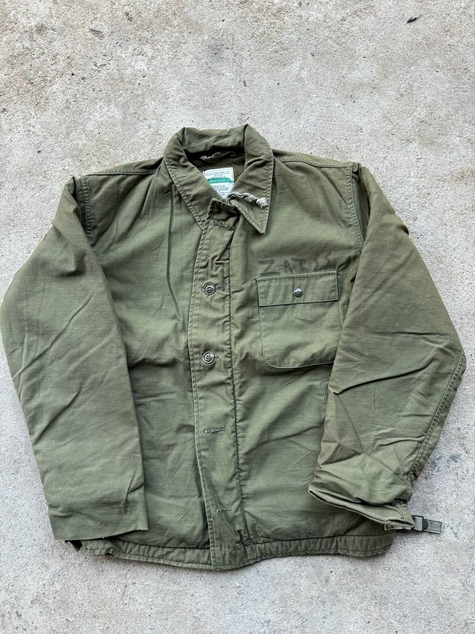 1970's US ARMY A-2 DECK JACKET (M/L)