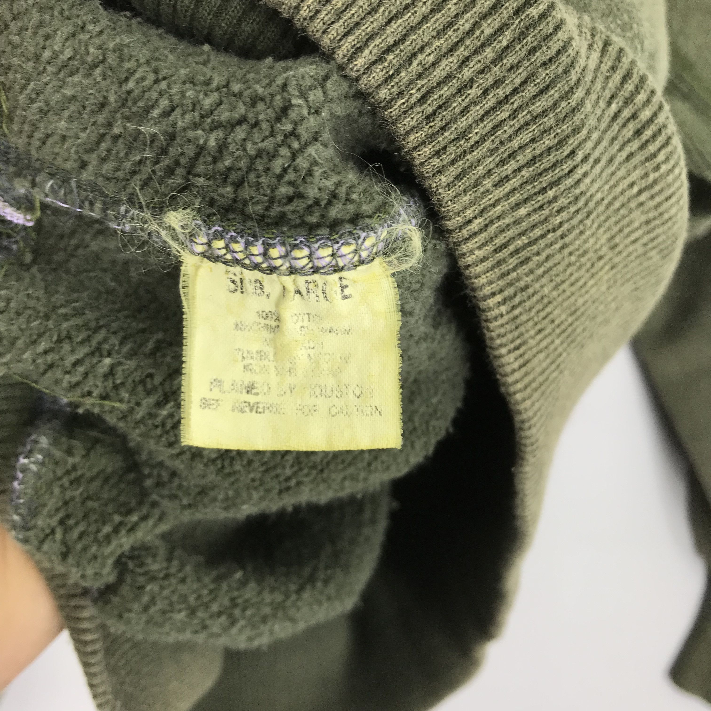 Vintage Vintage Houston Japan Sweatshirts Olive Green - 193 Size US M / EU 48-50 / 2 - 8 Thumbnail