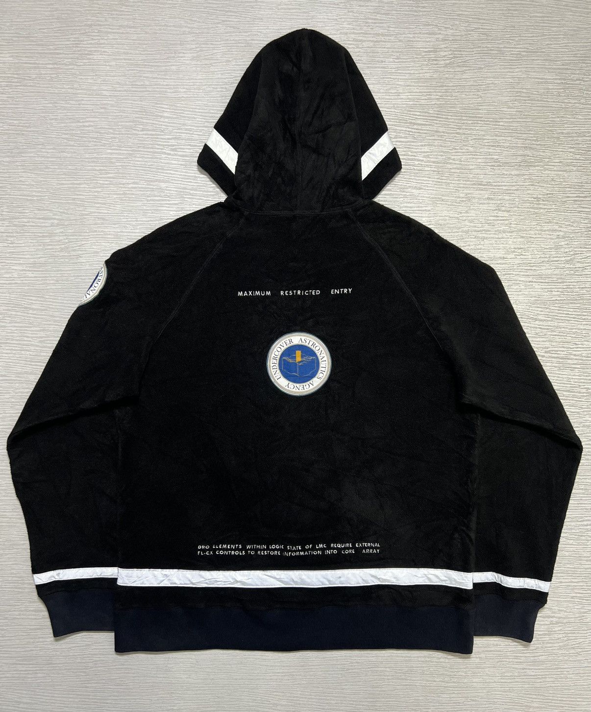 Undercover Undercover - Polar Fleece Space Odyssey Astronaut Zip Hoodie Size US M / EU 48-50 / 2 - 3 Thumbnail