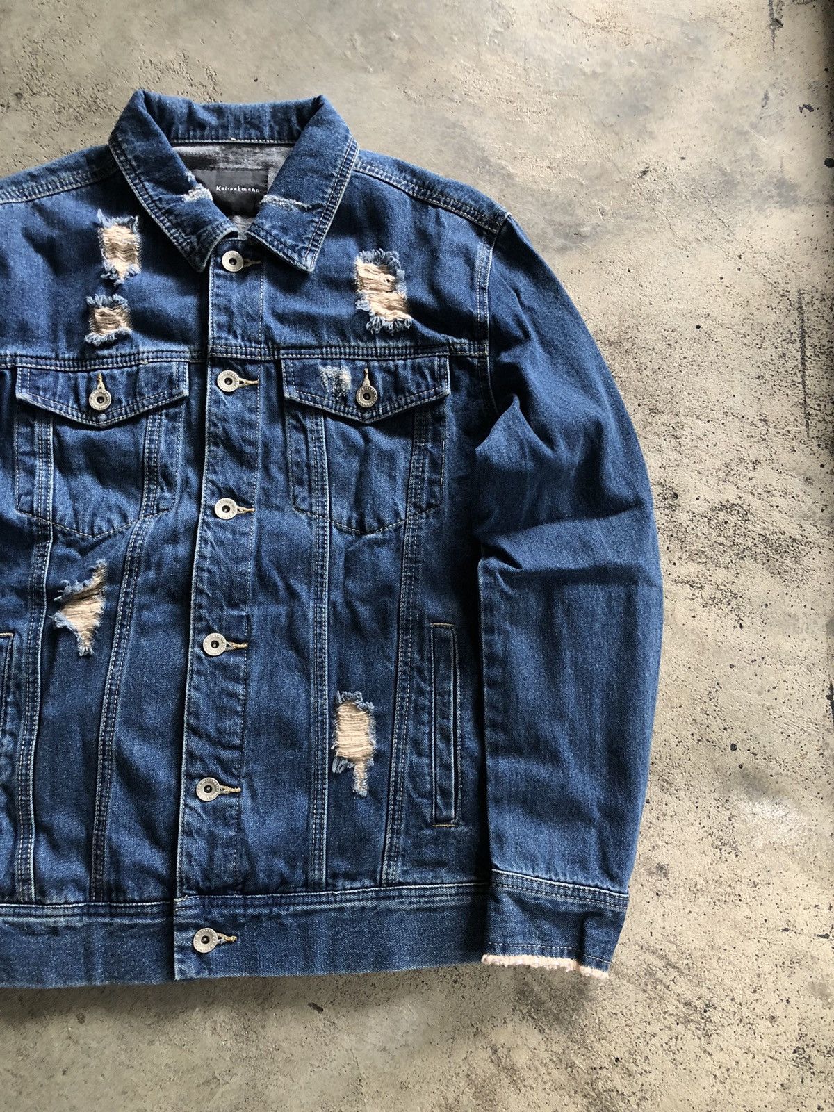 Other KAI-AAKMANN DENIM JACKET DISTRESSED Size US L / EU 52-54 / 3 - 8 Thumbnail