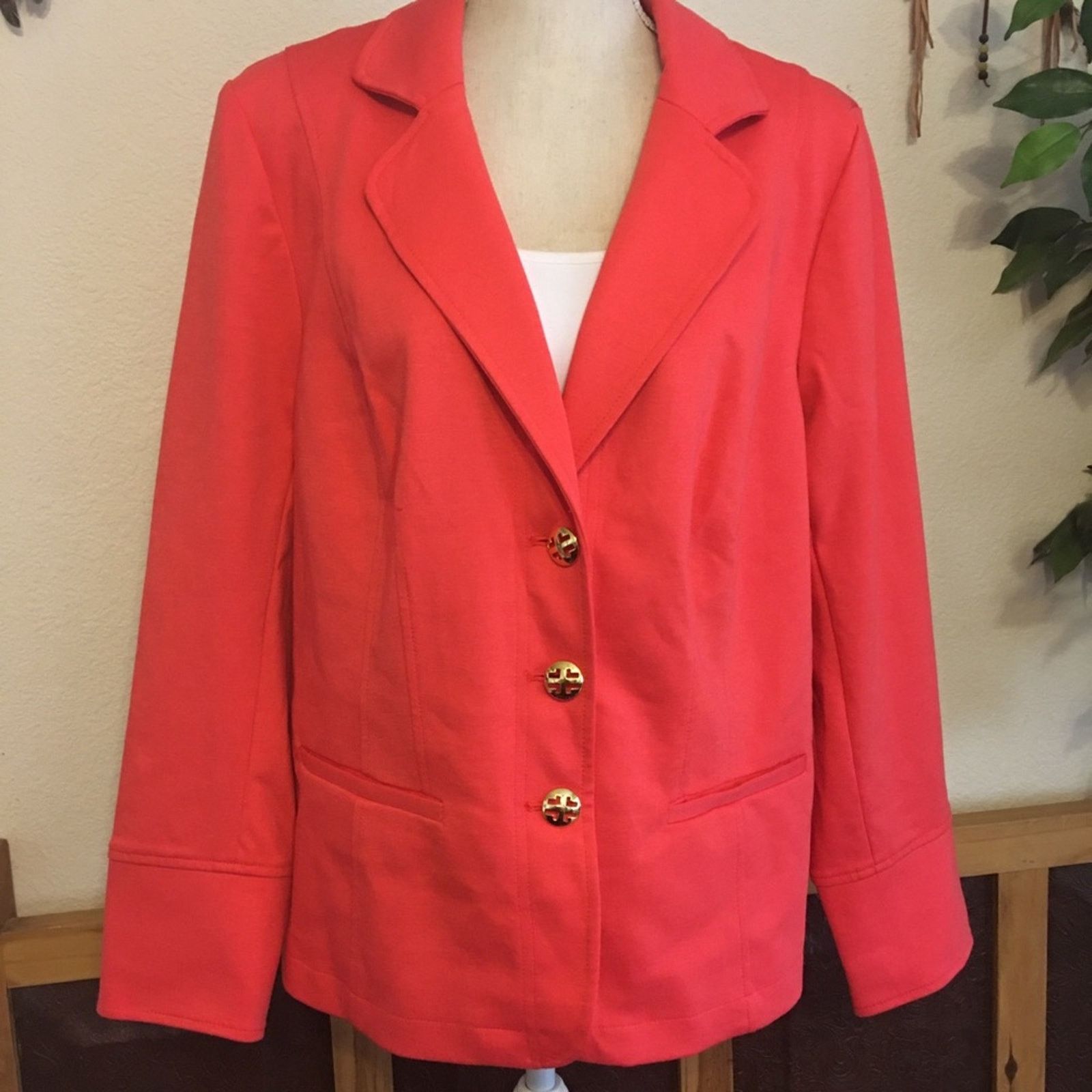 Other Linea by Louis Dell’Olio coral pink jacket Size XL / US 12-14 / IT 48-50 - 11 Thumbnail