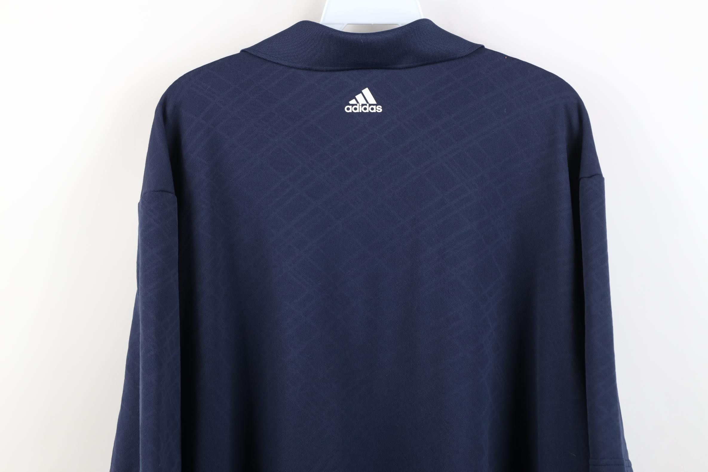 Adidas Adidas Issued University of Toledo Golf Polo Shirt Navy Blue Size US XXL / EU 58 / 5 - 12 Thumbnail