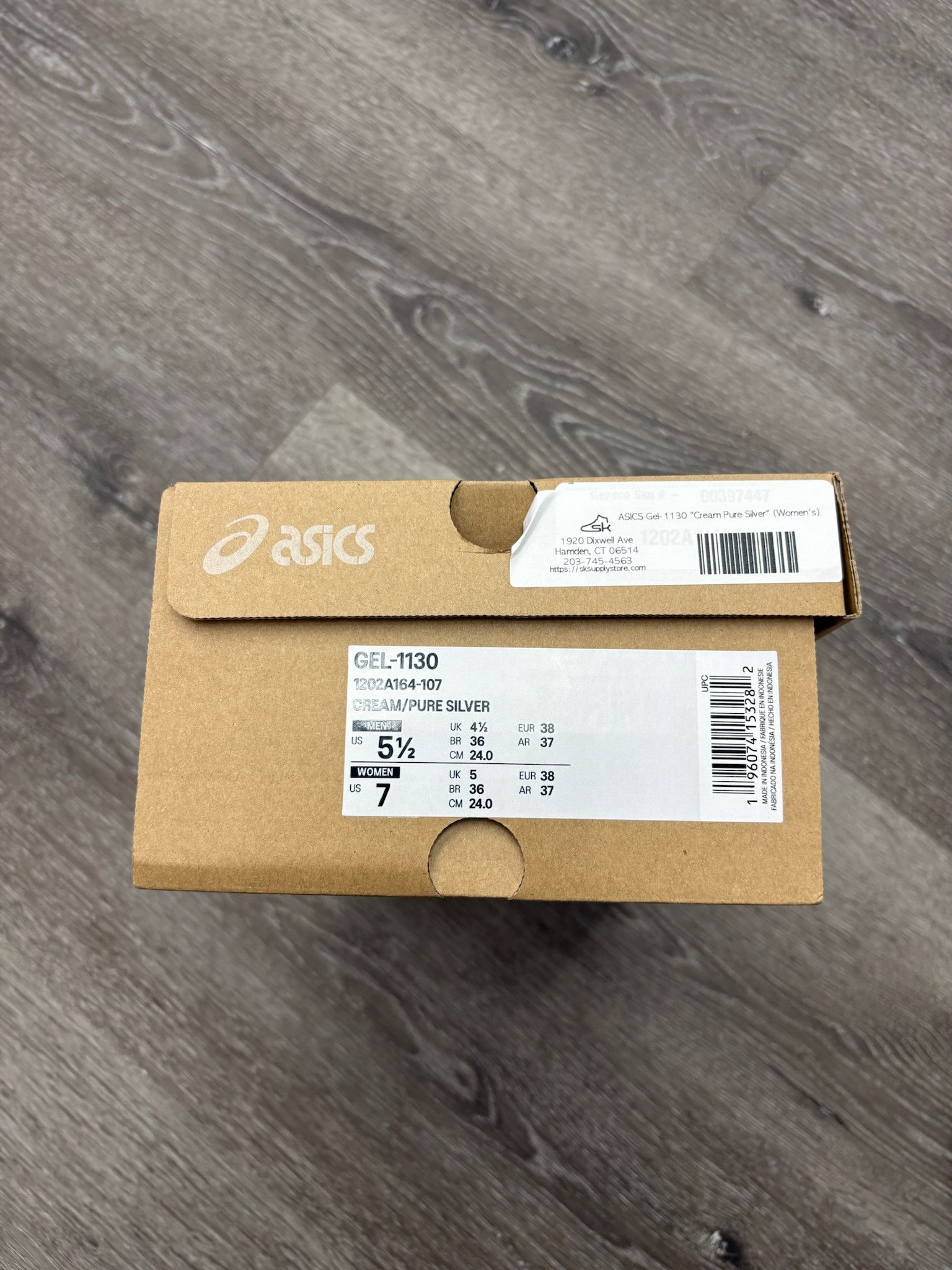 Asics ASICS Gel-1130 "Cream Pure Silver" (WMNS) - Size 7 Size US 7 / IT 37 - 8 Thumbnail