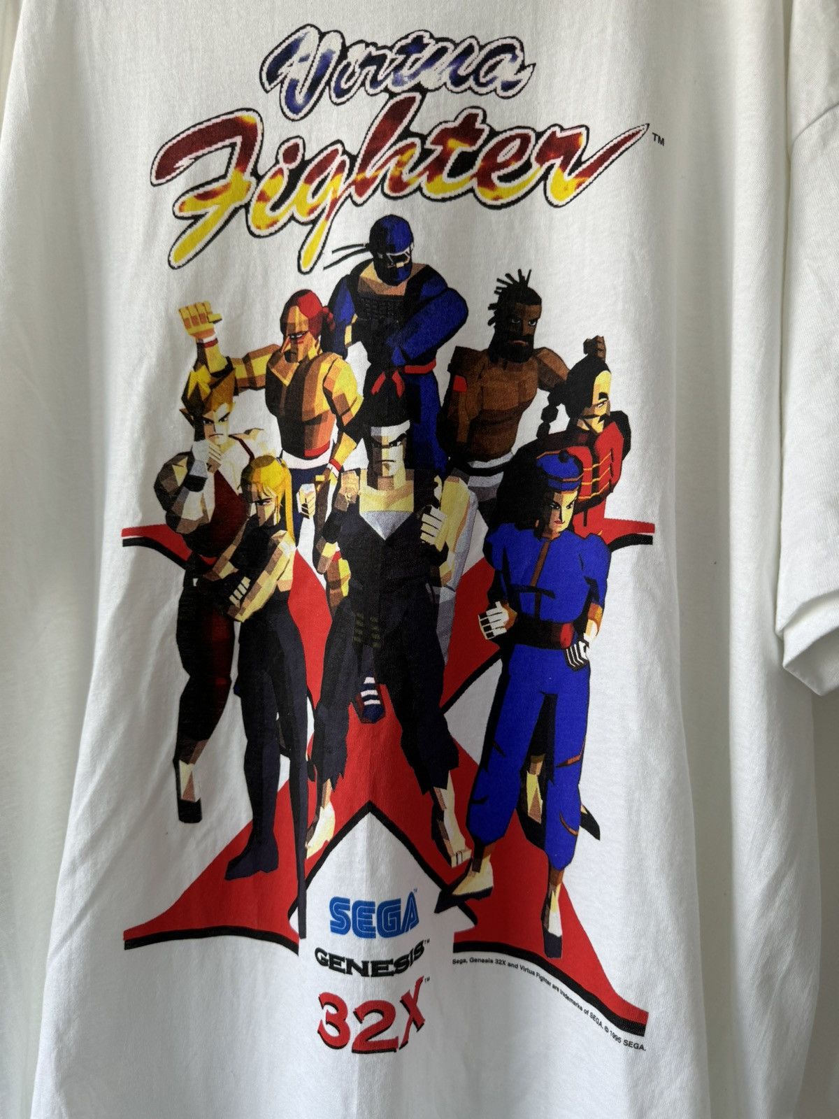 Vintage Vintage 90s Virtua Fighter Promo Tee Size US XL / EU 56 / 4 - 2 Thumbnail