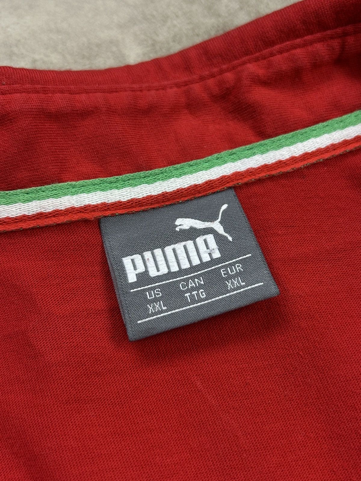 Ferrari × Puma F1 Scuderia Ferrari Puma Team Polo Shirt Size US XXL / EU 58 / 5 - 14 Thumbnail