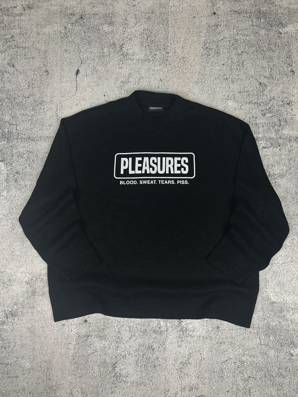 Pleasures Pleasures “Pleasures is Pain” Knit Cardigan | Grailed