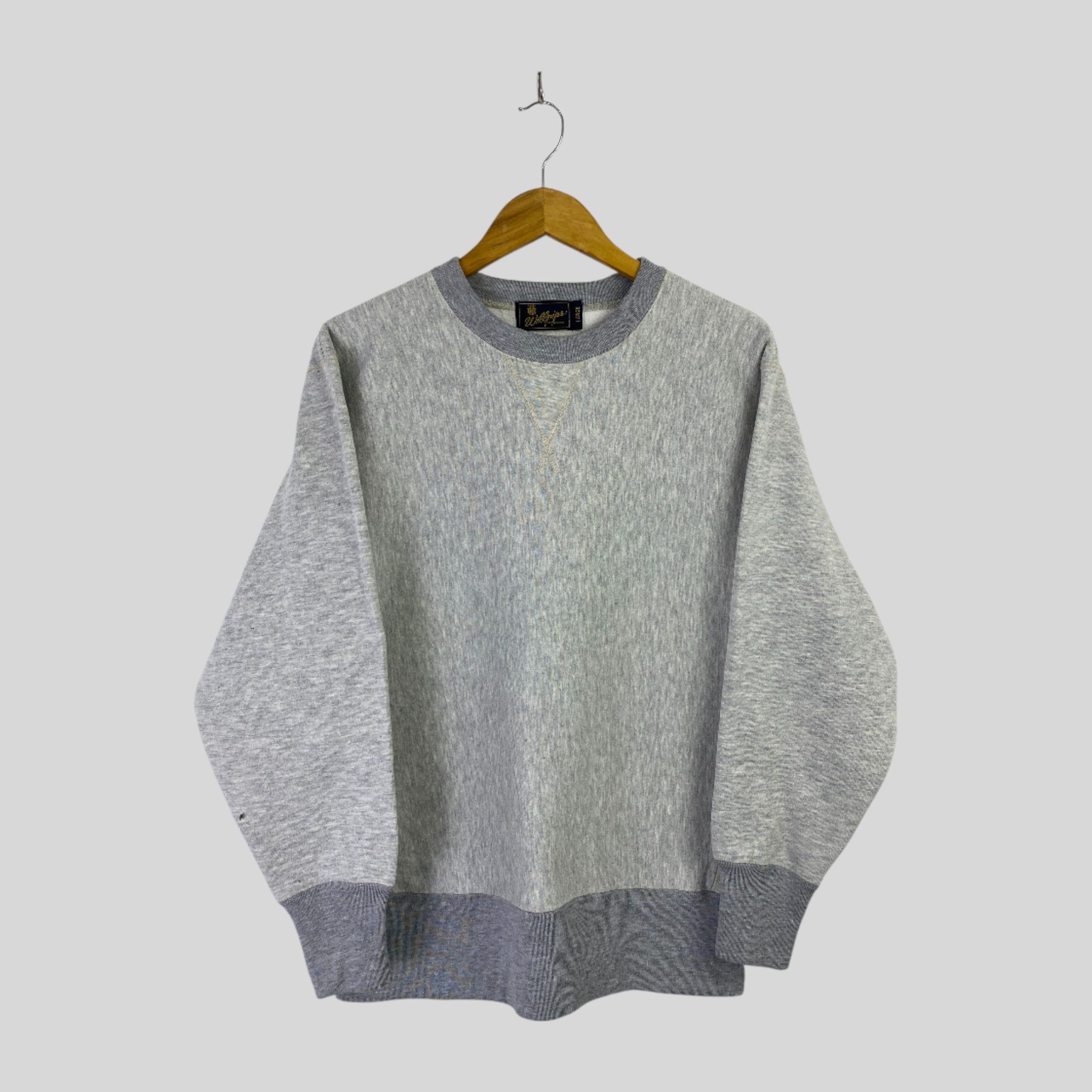 Vintage Vintage Plain Crewneck Pullvoer Fleece Sweatshirt SH0362 Size US L / EU 52-54 / 3 - 1 Thumbnail
