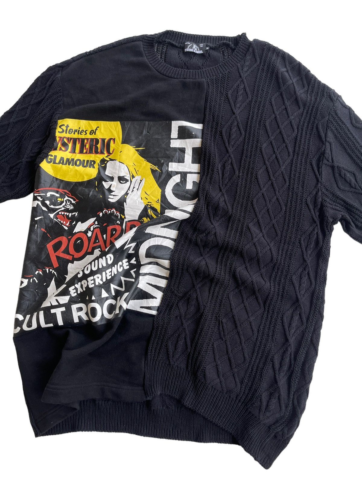 Hysteric Glamour RARE❗️Hysteric Glamour Hybrid Knitted Shirt Size US M / EU 48-50 / 2 - 3 Thumbnail