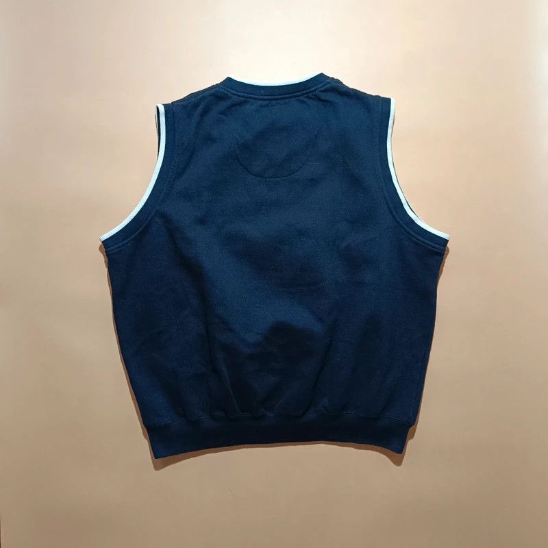Chaps Ralph Lauren Vintage 90s Chaps Ralph Lauren Blue Vest Big Logo Spellout L Size US L / EU 52-54 / 3 - 7 Thumbnail
