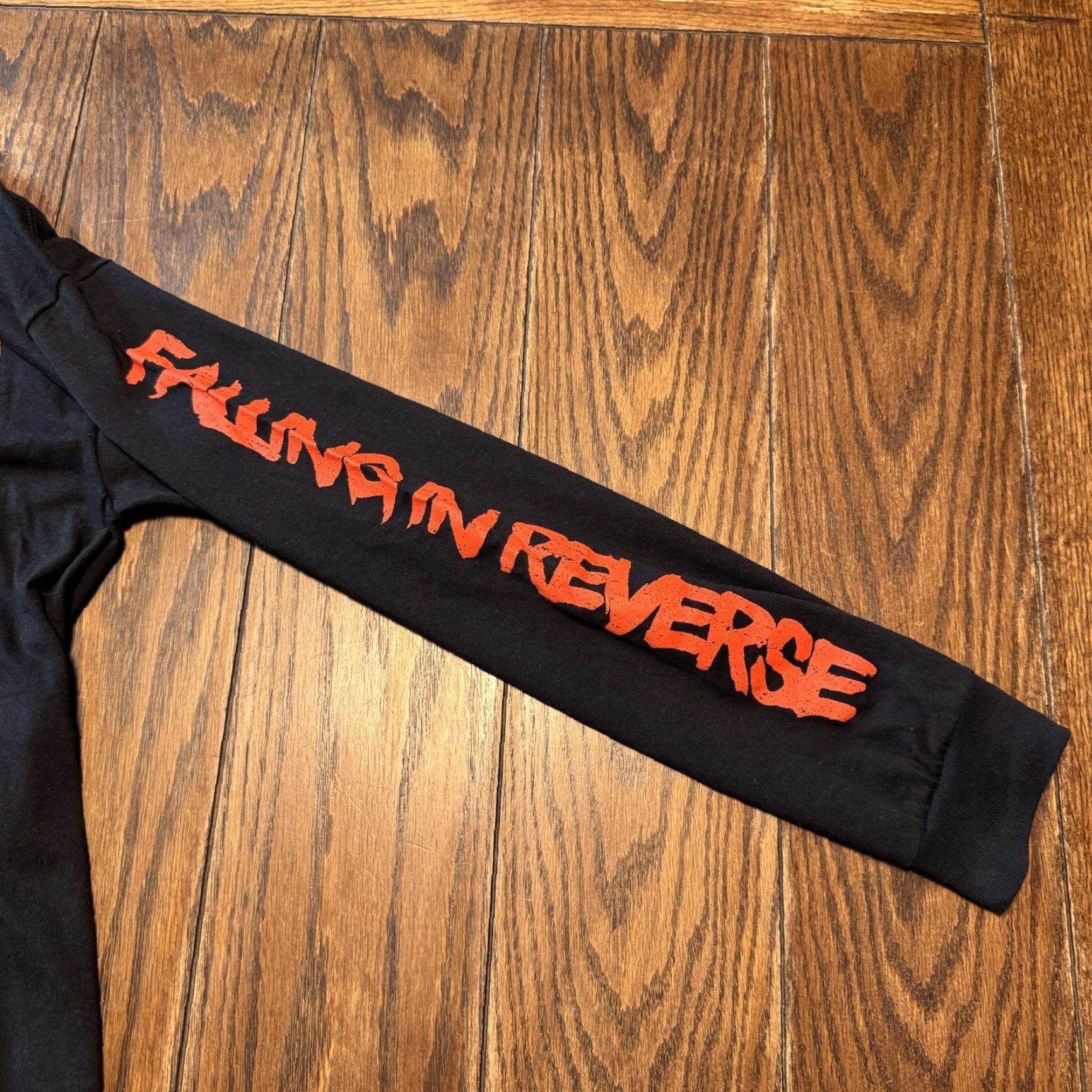 Vintage Falling In Reverse T-Shirt Shirt Size S Black Double-Sided Music Gildan Men Crew Neck Short Sleeve Vintage No Size US S / EU 44-46 / 1 - 6 Thumbnail