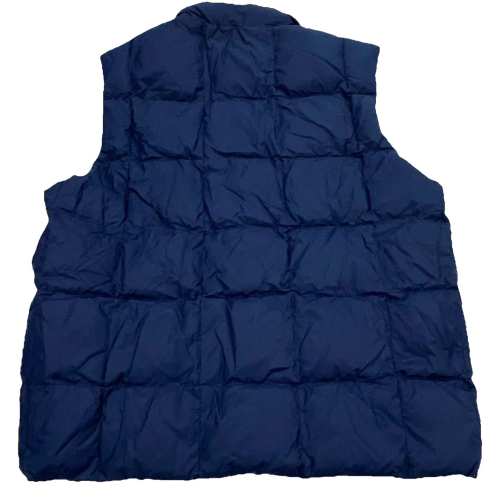 Eddie Bauer Eddie Bauer Puffer Vest Men Medium Blue Goose Down Fill Jacket Sleeveless Navy H Vest Java Size US M / EU 48-50 / 2 - 2 Thumbnail