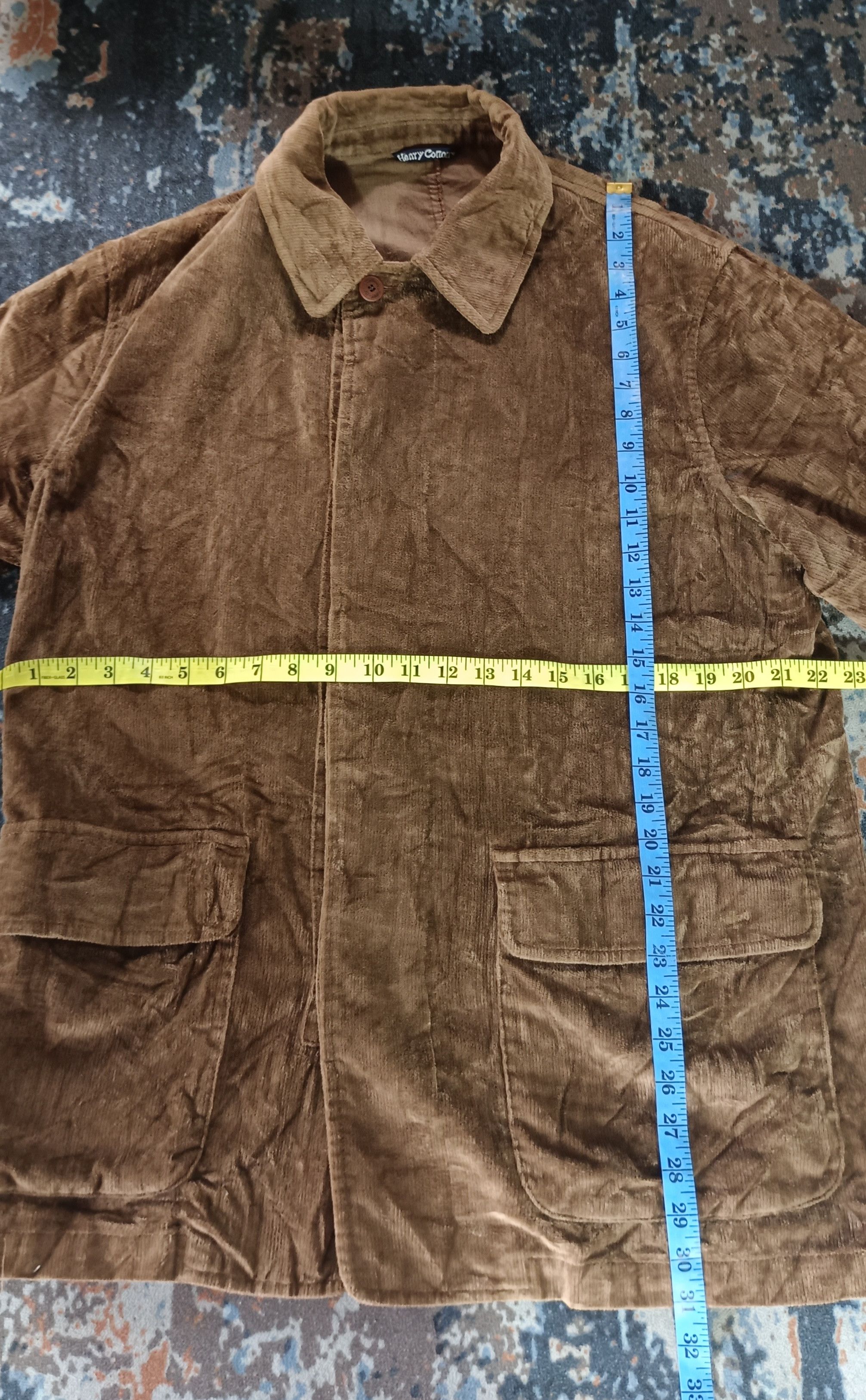 Henry Cotton's Vintage Henry Cotton's Corduroy Beige Jacket Man Size US L / EU 52-54 / 3 - 11 Thumbnail