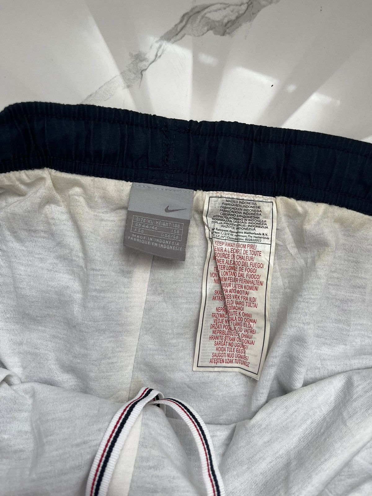 Nike 00’s NIKE VINTAGE BAGGY SWOOSH LOGO RARE Y2K TRACK PANTS Size US 36 / EU 52 - 3 Thumbnail