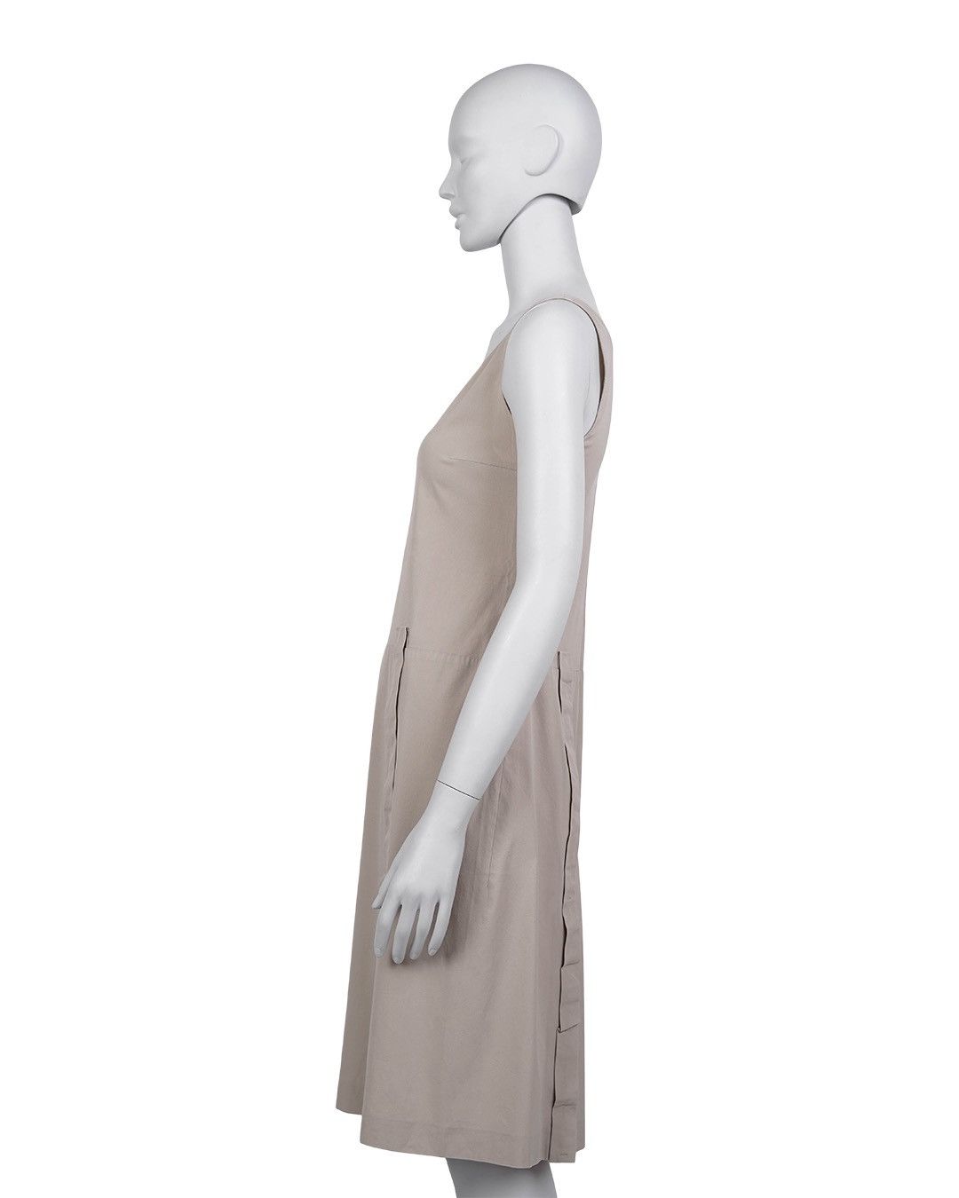 Prada Prada S/S1999 Beige Dress Size M / US 6-8 / IT 42-44 - 7 Thumbnail