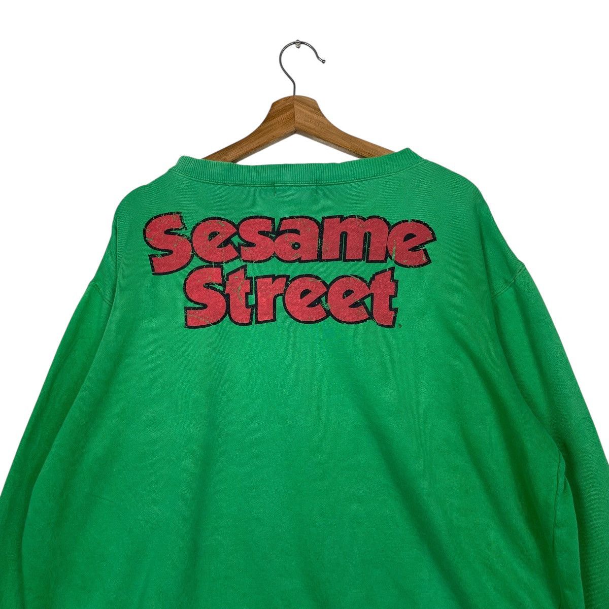 Vintage Vintage Sesame Street Green Sweatshirt Size M / US 6-8 / IT 42-44 - 8 Thumbnail