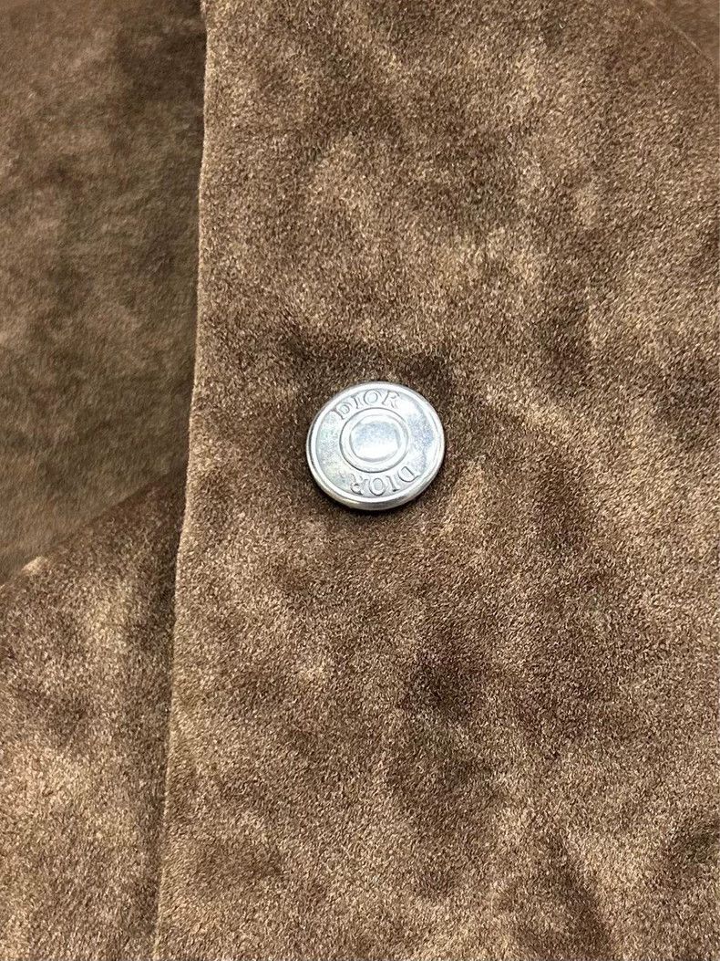 Dior Dior Brown suede embroidered shirt jacket 2502-Nextarrow Size US M / EU 48-50 / 2 - 4 Thumbnail