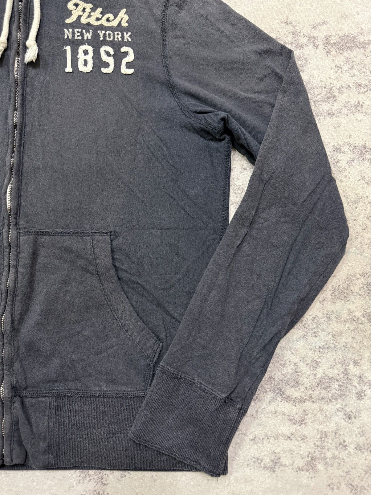 Abercrombie & Fitch Vintage Abercrombie&Fitch Zip Up Swester Hoodie Size US M / EU 48-50 / 2 - 5 Thumbnail