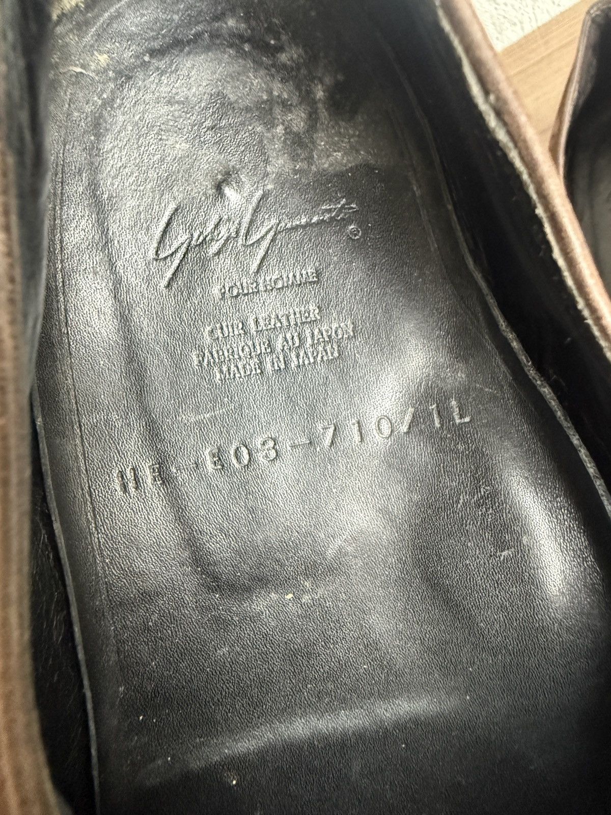 Yohji Yamamoto Flat derby vintage Size US 9 / EU 42 - 6 Thumbnail