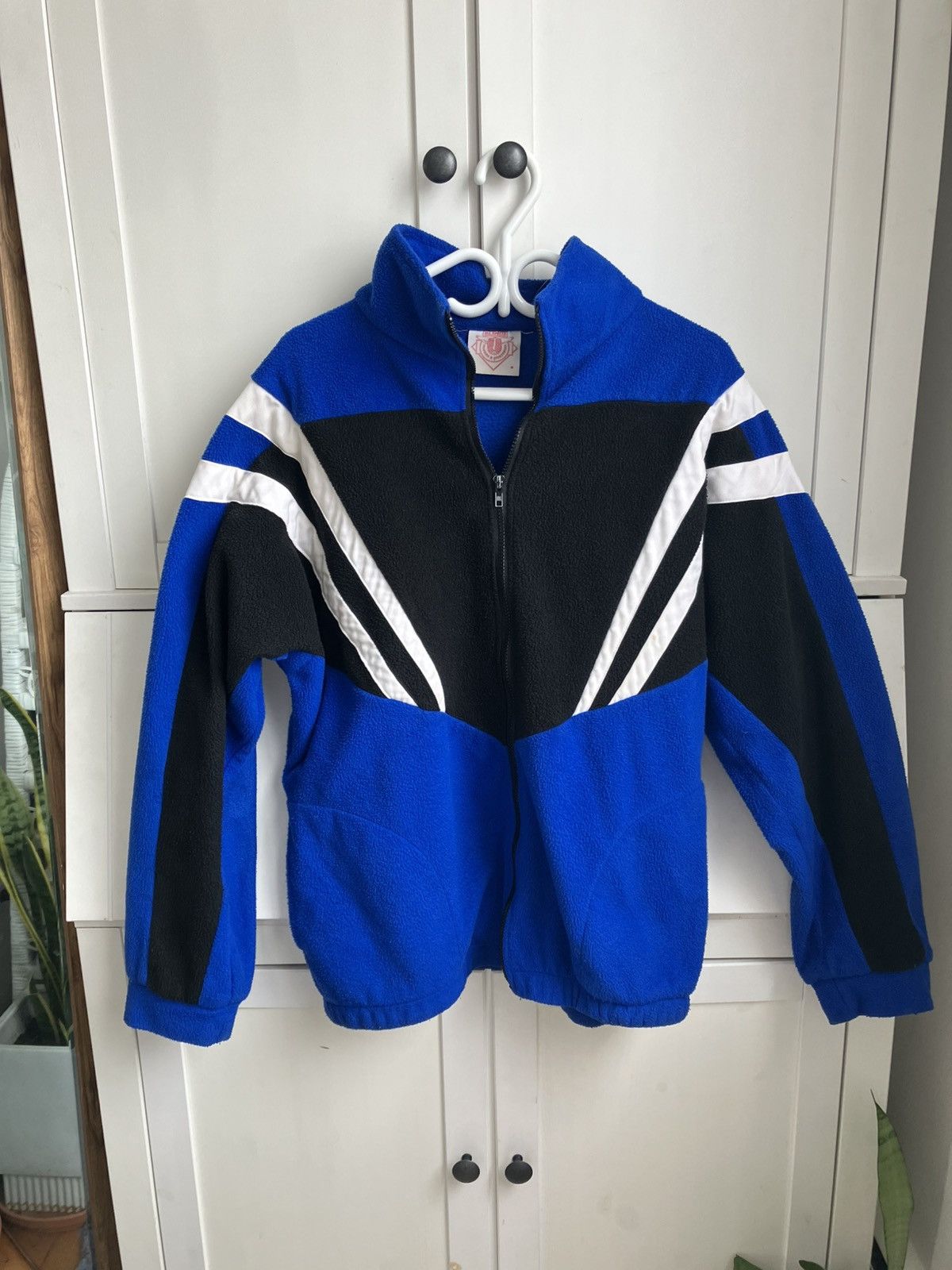 Vintage Vintage fleece sports jacket Size US M / EU 48-50 / 2 - 2 Thumbnail