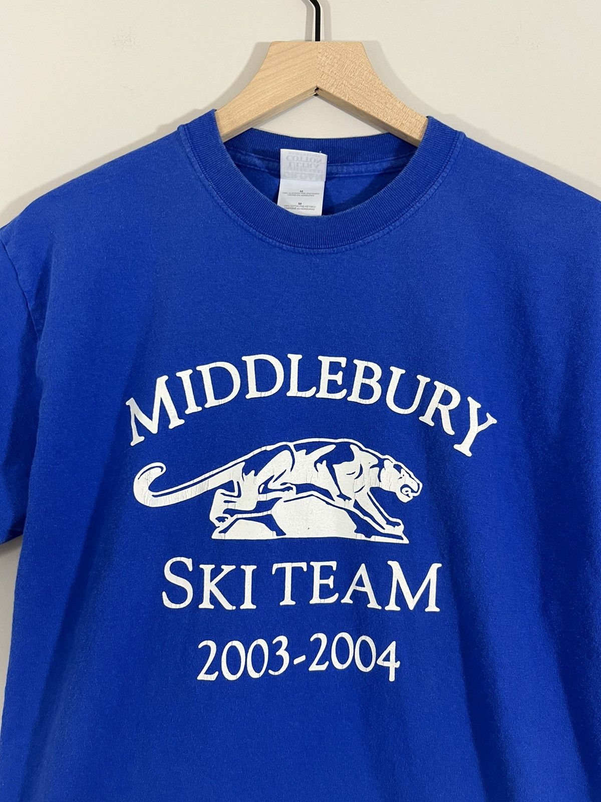 Vintage Ski Team Faded Y2K 2000s Tee Size US M / EU 48-50 / 2 - 2 Thumbnail