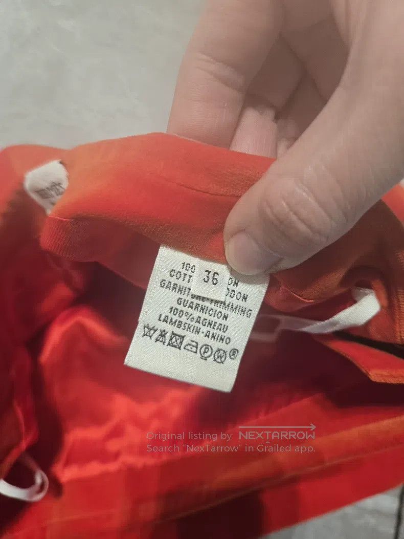 Hermes Hermes Side-zip skirt, orange Size 24" / US 00 / IT 34 - 4 Thumbnail