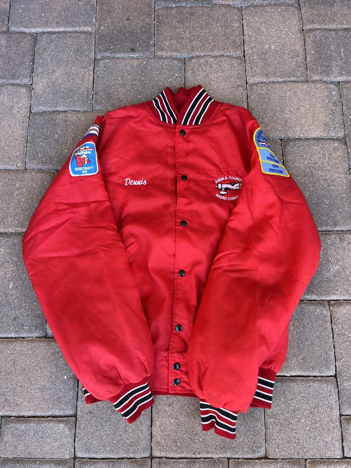 Other Vintage 90s Bomber Jacket L USA Flawless Size US L / EU 52-54 / 3 - 1 Thumbnail