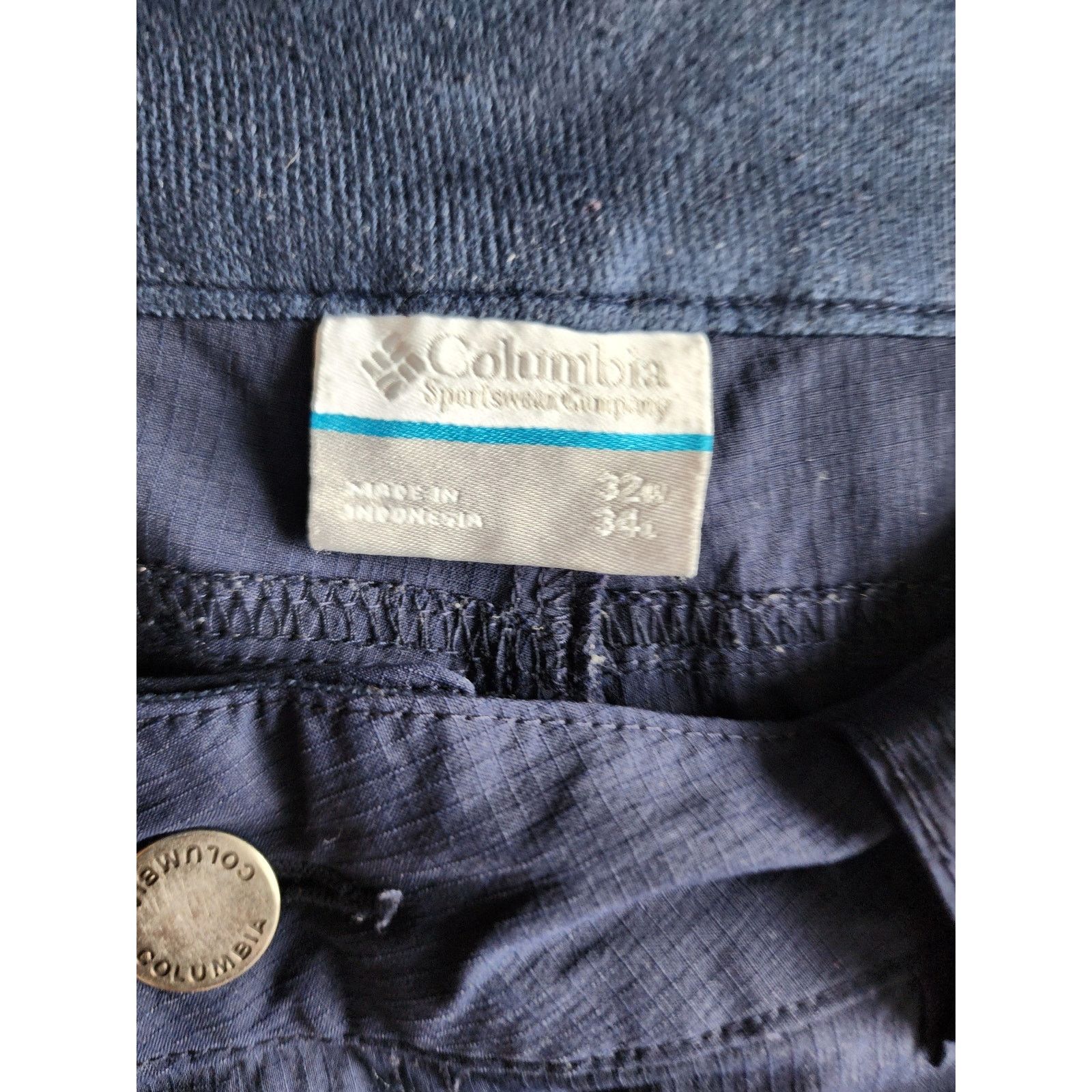 Columbia Columbia Men's Tech Pants 32X34 Blue Size US 32 / EU 48 - 3 Thumbnail
